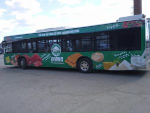 colantare autobuz