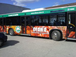 colantare autobuz
