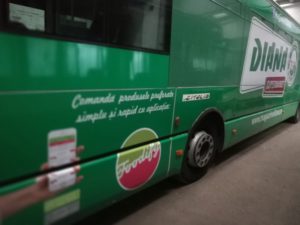 colantare autobuz