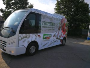 colantare autobuz