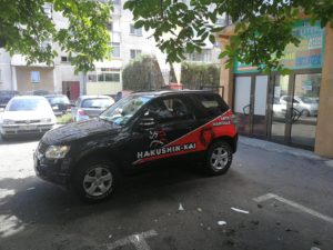 productie publicitara valcea top advertising hakushin kai autocolant masina