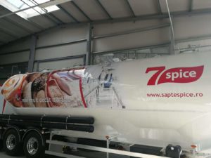 productie publicitara valcea top advertising sapte spice autocolant cisterna