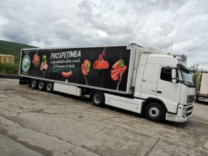 autocolant tir flota auto colantare tiruri diana valcea top advertising productie publicitara valcea